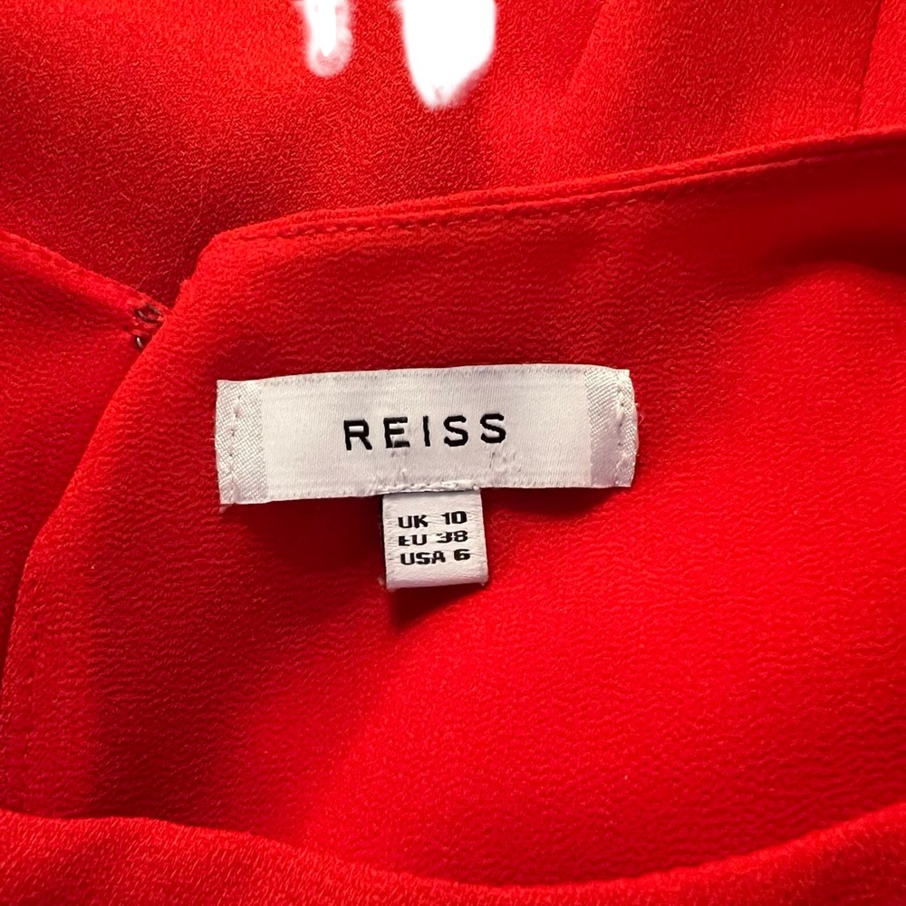 Reiss red robin tank top. Size 6 - Picture 3 of 8